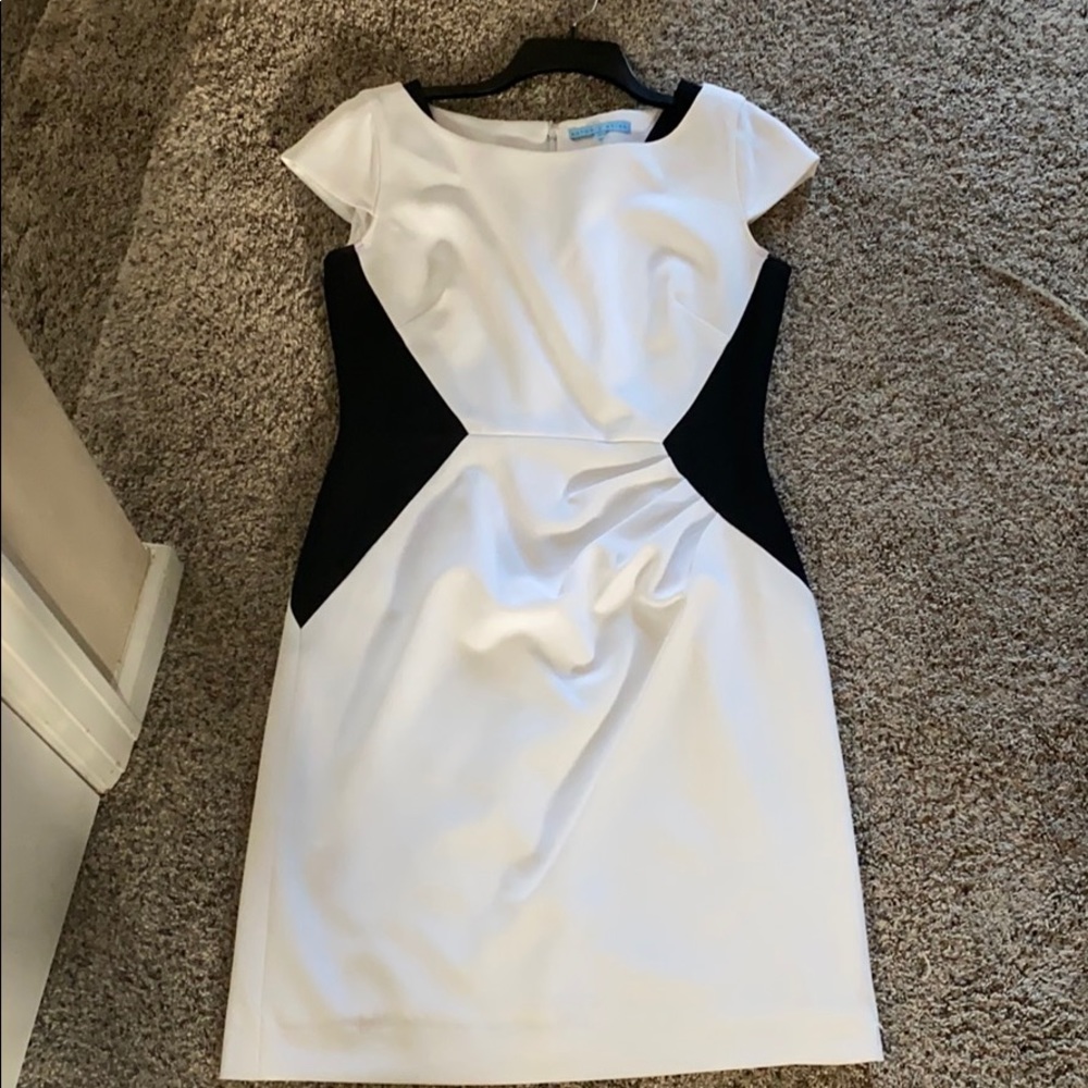 Antonio melani white and black dress